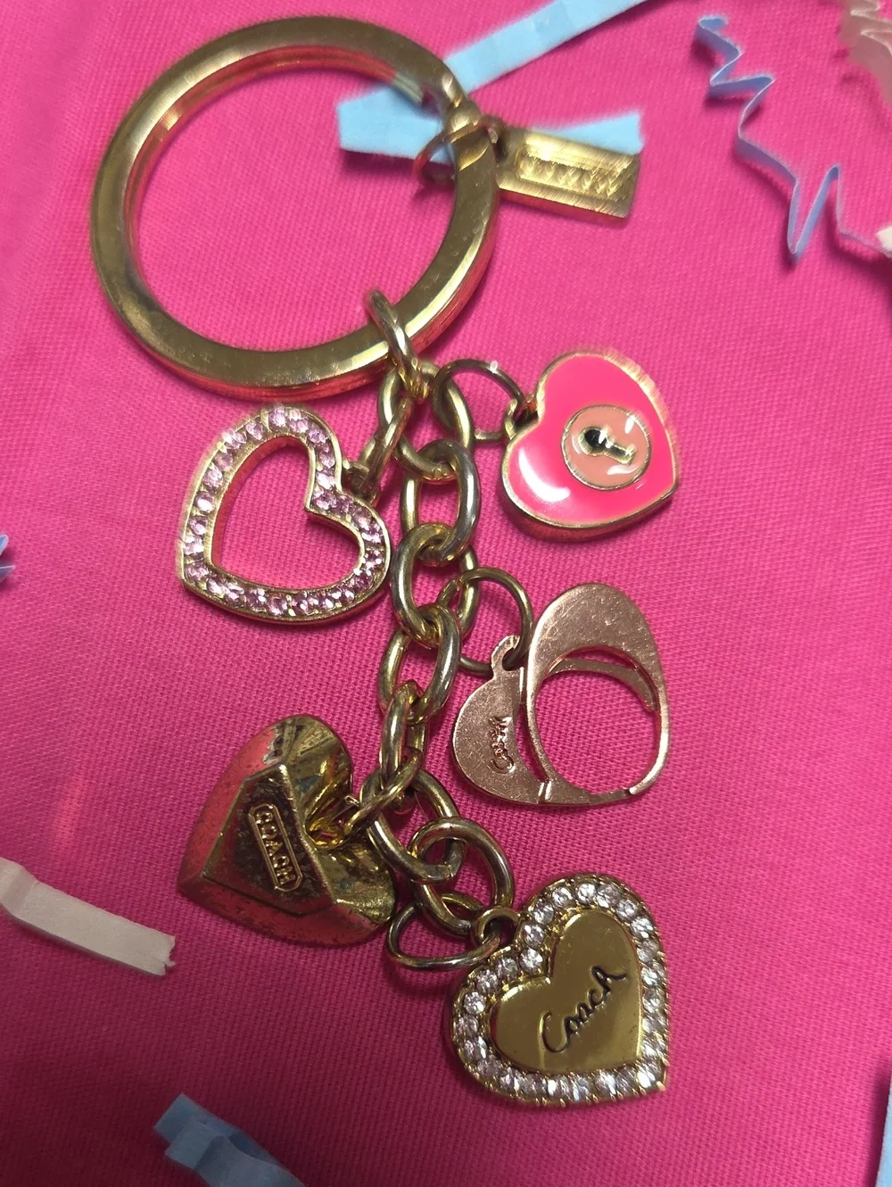 COACH: Gorgrous Like-New Keychain Or A Purse Charm. Y